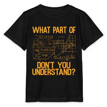 physicist - Stanley/Stella MINI CREATOR Kids’ T-Shirt - black - Front - Mikhail (115cm)