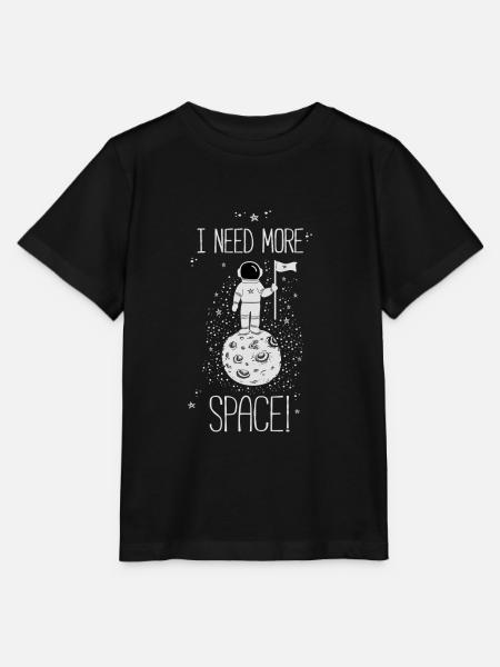 Astronaut - Stanley/Stella Kinder T-Shirt MINI CREATOR  - Schwarz