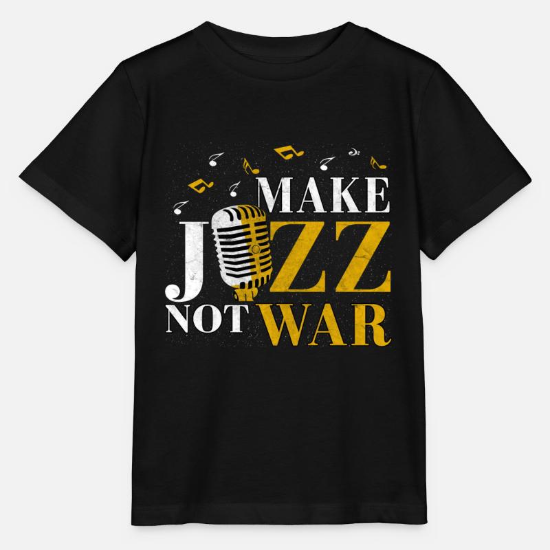jazz - T-shirt bio MINI CREATOR Stanley/Stella Enfant - noir