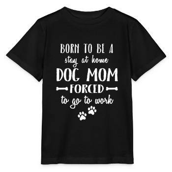 Chien Maman Chiens Amoureux - T-shirt bio MINI CREATOR Stanley/Stella Enfant - noir - Devant - Mikhail (115cm)