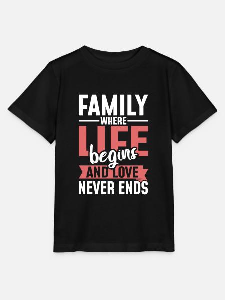 Familienwerte - Stanley/Stella Kinder T-Shirt MINI CREATOR  - Schwarz