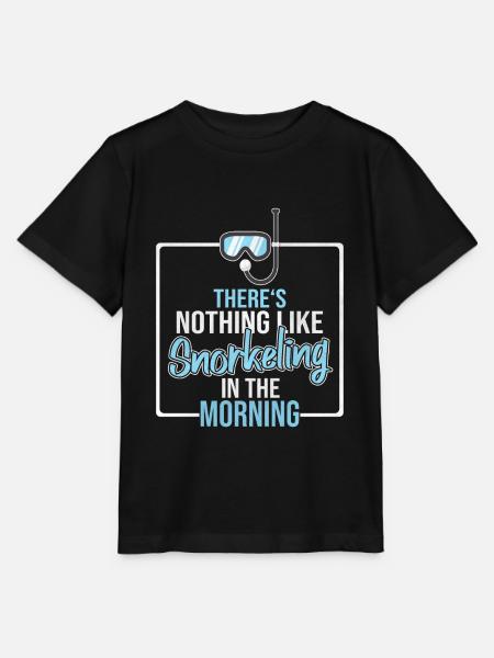 Schnorcheln - Stanley/Stella Kinder T-Shirt MINI CREATOR - Schwarz