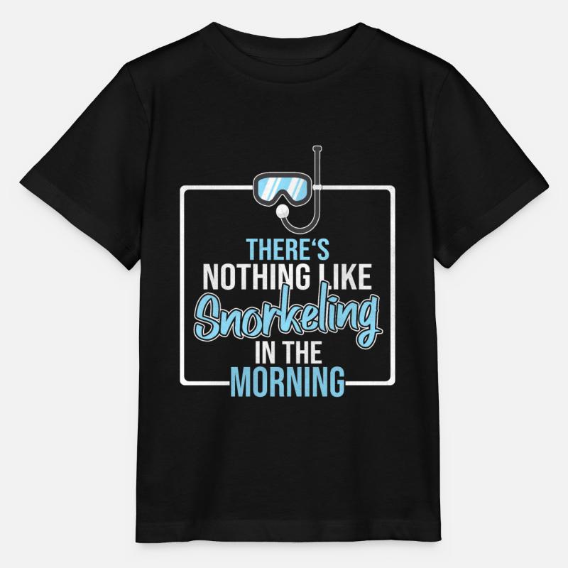 Plongée en apnée - T-shirt bio MINI CREATOR Stanley/Stella Enfant - noir