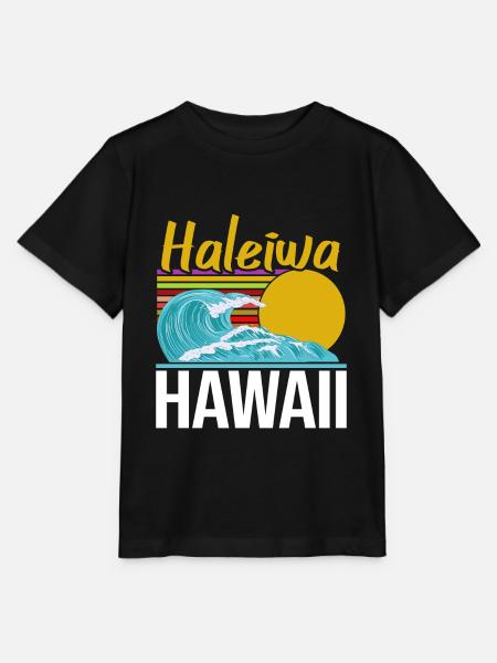 Hawaii - Stanley/Stella Kinder T-Shirt MINI CREATOR - Schwarz