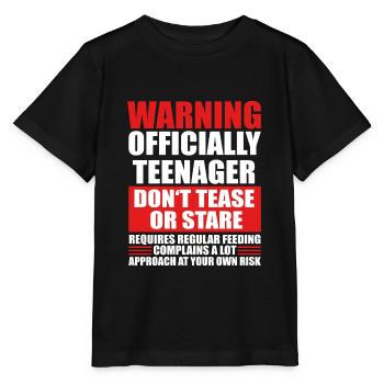Warnung Offiziell Teenager - Stanley/Stella Kinder T-Shirt MINI CREATOR  - Schwarz - Vorne - Mikhail (115cm)
