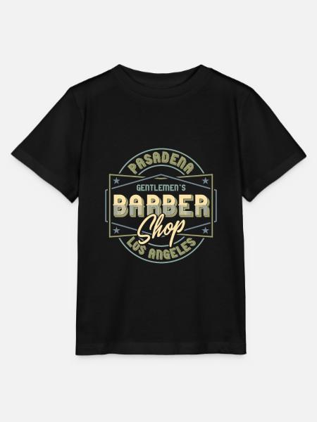 Barber Shop - Stanley/Stella Kinder T-Shirt MINI CREATOR - Schwarz