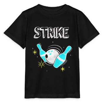 Bowling-team Bowling-Verein - Stanley/Stella Kinder T-Shirt MINI CREATOR  - Schwarz - Vorne - Mikhail (115cm)