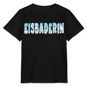 eisbaden winterbader cool icebath kälteresistent - Stanley/Stella Kinder T-Shirt MINI CREATOR  - Schwarz - Vorne - Mikhail (115cm)