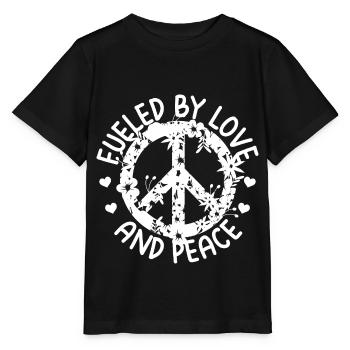 Hippies - Stanley/Stella Kinder T-Shirt MINI CREATOR  - Schwarz - Vorne - Mikhail (115cm)