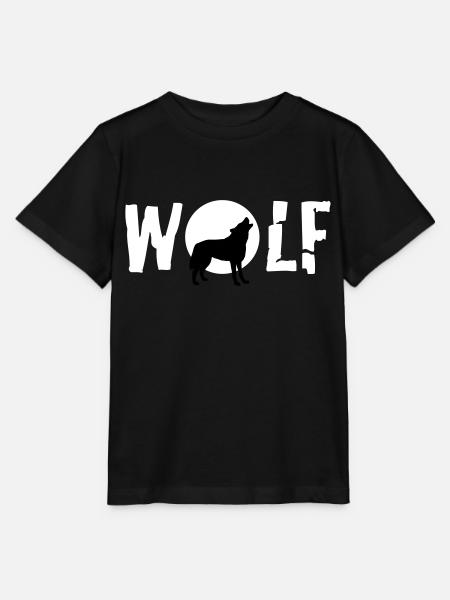 wolf_092011_c_2c - Stanley/Stella Kinder T-Shirt MINI CREATOR - Schwarz