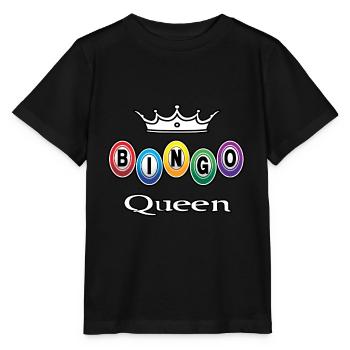 Bingo Queen Bingo spielen - Stanley/Stella Kinder T-Shirt MINI CREATOR  - Schwarz - Vorne - Mikhail (115cm)