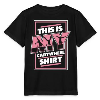 Turnen Turner - Stanley/Stella Kinder T-Shirt MINI CREATOR  - Schwarz - Vorne - Mikhail (115cm)
