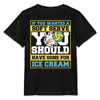 Volleyball Player Beach Volleyball Volleyball S - Stanley/Stella MINI CREATOR Kids’ T-Shirt - black - Front - Mikhail (115cm)