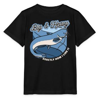 Catfish Catfish Fishing - Stanley/Stella MINI CREATOR Kids’ T-Shirt - black - Front - Mikhail (115cm)