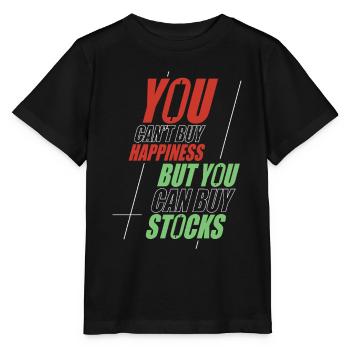 Stock Trading Trader Exchange Trading Stocks - Stanley/Stella MINI CREATOR Kids’ T-Shirt - black - Front - Mikhail (115cm)