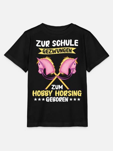 Hobby Horsing Steckenpferd Hobbyhorsing - Stanley/Stella Kinder T-Shirt MINI CREATOR - Schwarz