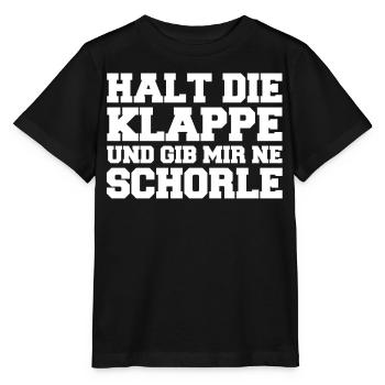 Pfalz Pfälzer Rheinland Pfalz Schorle - Stanley/Stella Kinder T-Shirt MINI CREATOR  - Schwarz - Vorne - Mikhail (115cm)