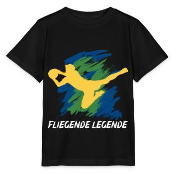 Torwart Für Tormann Torfrau Torhüter - Stanley/Stella Kinder T-Shirt MINI CREATOR  - Schwarz - Vorne - Mikhail (115cm)