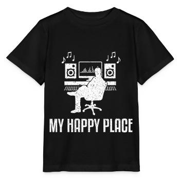 Tontechniker Sound Audio Engineer - Stanley/Stella Kinder T-Shirt MINI CREATOR  - Schwarz - Vorne - Mikhail (115cm)