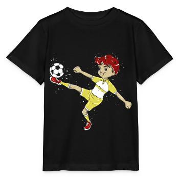 Football Football - Stanley/Stella MINI CREATOR Kids’ T-Shirt - black - Front - Mikhail (115cm)