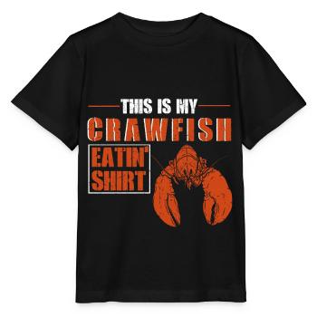 Drôle de crabes de la saison du cancer Cuisiner des crabes Manger des crabes - T-shirt bio MINI CREATOR Stanley/Stella Enfant - noir - Devant - Mikhail (115cm)