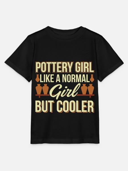 pottenbakken maken - Stanley/Stella Kinder-T-shirt MINI CREATOR - zwart