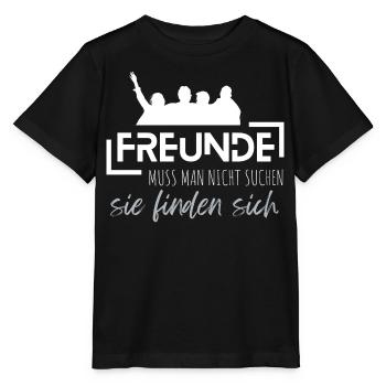 Beste Freunde FREUND Kumpel Kumpels - Stanley/Stella Kinder T-Shirt MINI CREATOR  - Schwarz - Vorne - Mikhail (115cm)