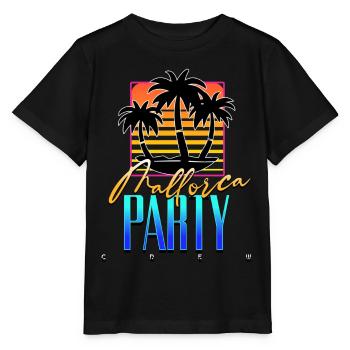Mallorca Party Crew - T-shirt bio MINI CREATOR Stanley/Stella Enfant - noir - Devant - Mikhail (115cm)