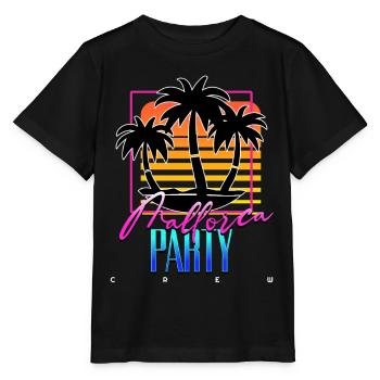 Mallorca Party Crew - T-shirt bio MINI CREATOR Stanley/Stella Enfant - noir - Devant - Mikhail (115cm)