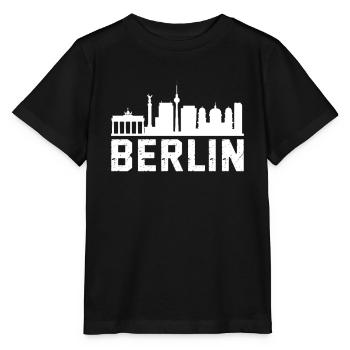 Horizon de Berlin - T-shirt bio MINI CREATOR Stanley/Stella Enfant - noir - Devant - Mikhail (115cm)