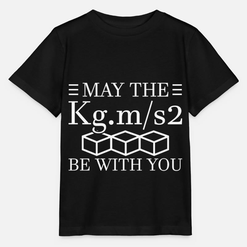 Physique physicien - T-shirt bio MINI CREATOR Stanley/Stella Enfant - noir