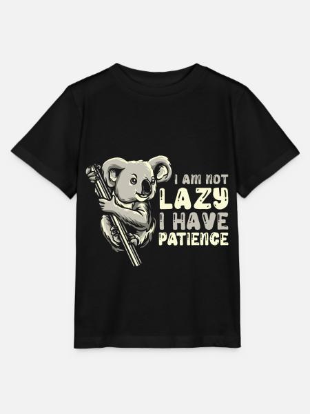 Koala Koalabär - Stanley/Stella T-shirt MINI CREATOR til børn - sort