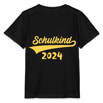 EINSCHULUNG ENDLICH SCHULKIND 2024 - Stanley/Stella Kinder T-Shirt MINI CREATOR  - Schwarz - Vorne - Mikhail (115cm)