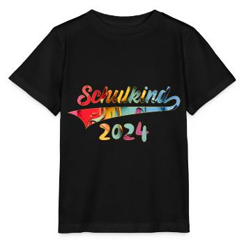 EINSCHULUNG SCHULKIND 2024 SCHULE - Stanley/Stella Kinder T-Shirt MINI CREATOR  - Schwarz - Vorne - Mikhail (115cm)