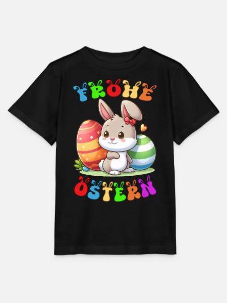 Frohe Ostern - Stanley/Stella Kinder T-Shirt MINI CREATOR - Schwarz