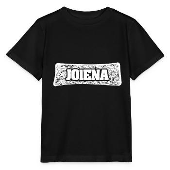 First name Jolena - Stanley/Stella MINI CREATOR Kids’ T-Shirt - black - Front - Mikhail (115cm)