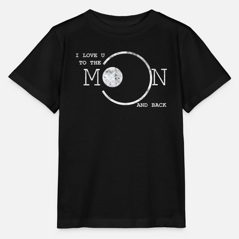 J'aime U - T-shirt bio MINI CREATOR Stanley/Stella Enfant - noir