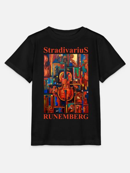 STRADIVARI Louis RUNEMBERG © Adagp - Stanley/Stella Kinder T-Shirt MINI CREATOR - Schwarz
