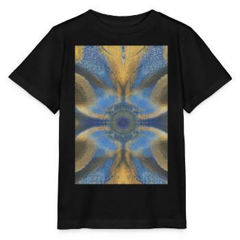 Formen und Muster - Stanley/Stella Kinder T-Shirt MINI CREATOR  - Schwarz - Vorne - Mikhail (115cm)