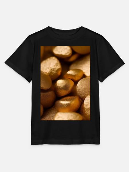 Gold Stücke - Stanley/Stella Kinder T-Shirt MINI CREATOR - Schwarz