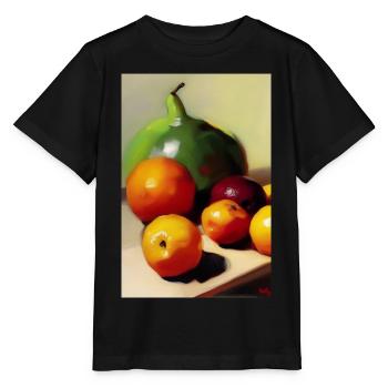 Fruit - T-shirt bio MINI CREATOR Stanley/Stella Enfant - noir - Devant - Mikhail (115cm)