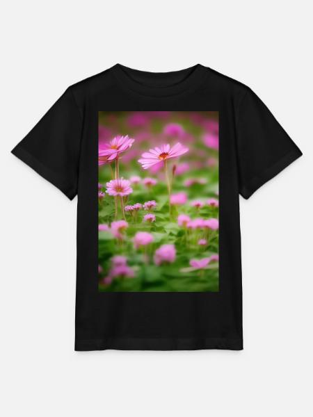 Blumen Kunst - Stanley/Stella Kinder T-Shirt MINI CREATOR - Schwarz