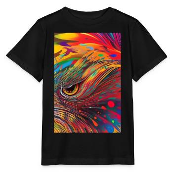 Abstrakte Kunst - Stanley/Stella Kinder T-Shirt MINI CREATOR  - Schwarz - Vorne - Mikhail (115cm)