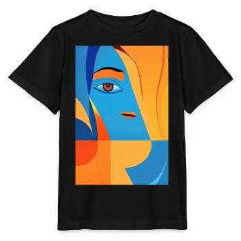 Abstrakte Kunst - Stanley/Stella Kinder T-Shirt MINI CREATOR  - Schwarz - Vorne - Mikhail (115cm)