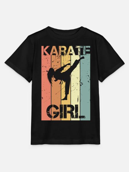 Vintage Karate - Stanley/Stella T-shirt MINI CREATOR til børn - sort