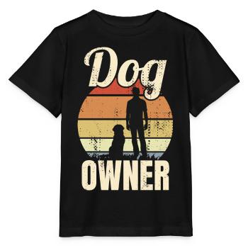 Hundehalter - Stanley/Stella Kinder T-Shirt MINI CREATOR  - Schwarz - Vorne - Mikhail (115cm)