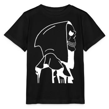 La mort de profil - T-shirt bio MINI CREATOR Stanley/Stella Enfant - noir - Devant - Mikhail (115cm)
