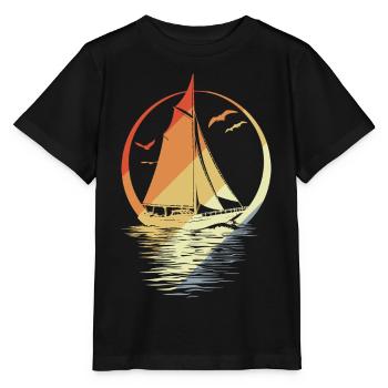 Voile Look Vintage - T-shirt bio MINI CREATOR Stanley/Stella Enfant - noir - Devant - Mikhail (115cm)