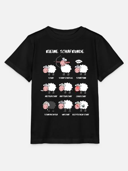 Kleine Schafkunde - Stanley/Stella Kinder T-Shirt MINI CREATOR  - Schwarz