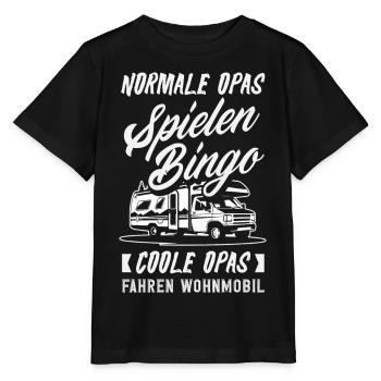 Camping Wohnmobil Camper Spruch Geschenk - Stanley/Stella Kinder T-Shirt MINI CREATOR  - Schwarz - Vorne - Mikhail (115cm)